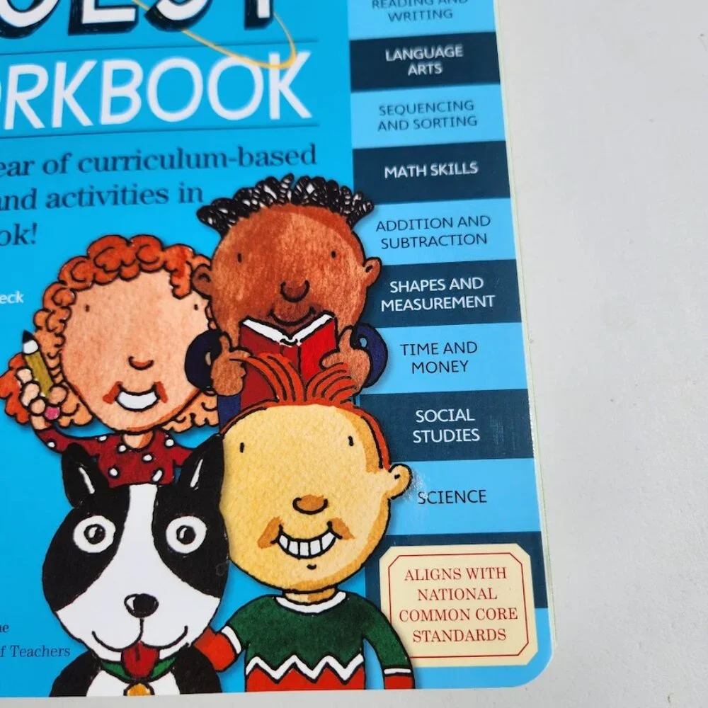 NEW Brain Quest Workbook Grade 1 1st Grade Book Paperback ‏ 320pages Stocking St